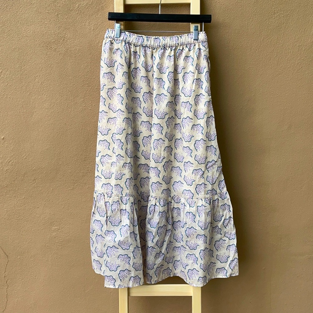 Uniqlo Anna Sui Collaboration Tiered Long Skirt